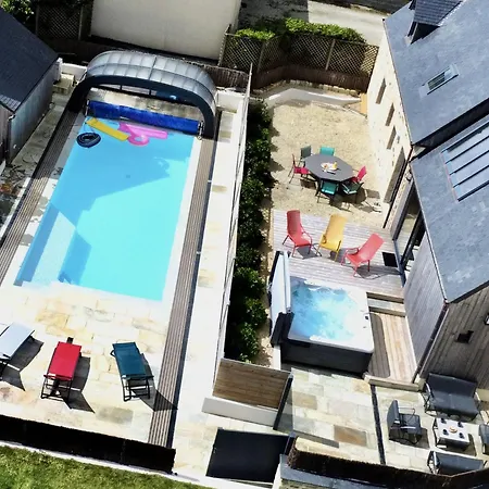 Villa Deux A La Campagne 14 Pers Piscine Jacuzzi *