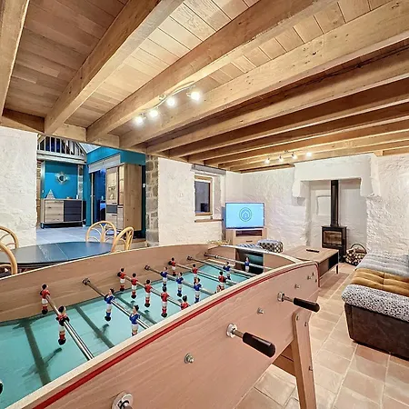 Deux A La Campagne 14 Pers Piscine Jacuzzi Villa Bourg-Blanc